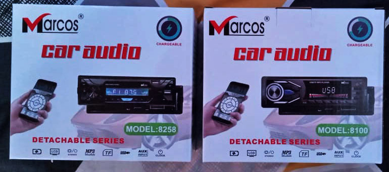 Marcos Car Audio Model:8100 | Car MP3 / Bluetooth Player - Image 2