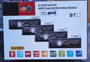 Car FM Compact MP3 Player | SD/MMC Card, USB, MP3 Player