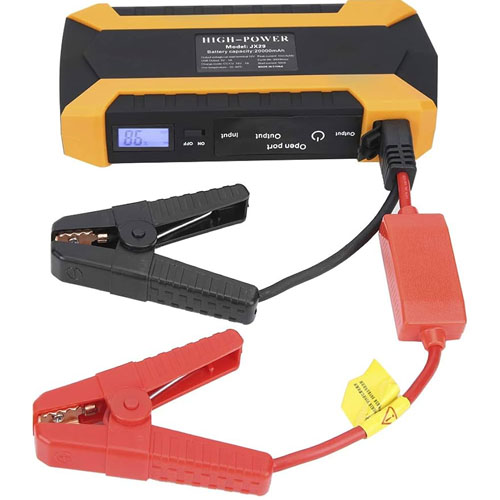 12V Car Jump Starter (Petrol 6.0L, diesel 3.0L) | Start Current: 300A | Capacity: 69800mah - Image 2