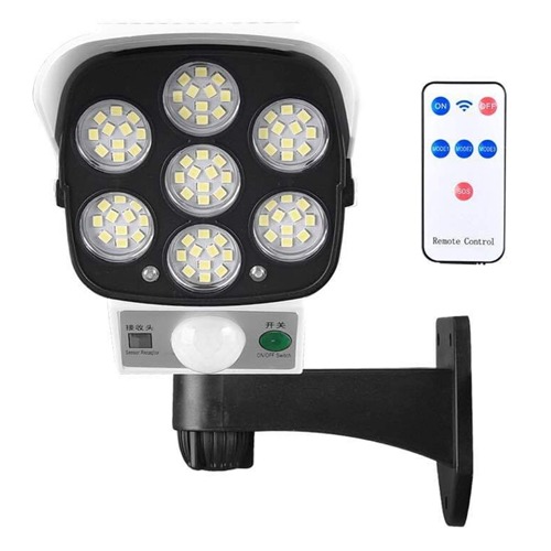Outdoor Solar Wall Mounted Motion Detection Light | Solar Sensor Light with Remote - Image 5