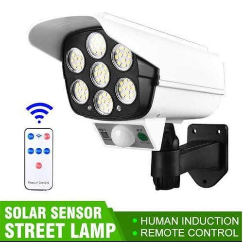 Outdoor Solar Wall Mounted Motion Detection Light | Solar Sensor Light with Remote - Image 4