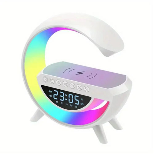 LED Speaker RGB Multifunction Wireless Charger Smart | Wireless Charging Speaker - Image 3