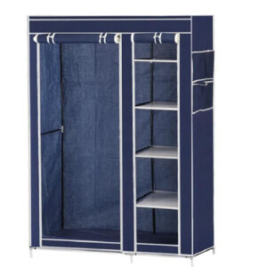 Portable Clothes Closet Wardrobe Storage Organiser | Size: L - 110 x W - 45 x H - 175 cm