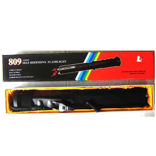 809 Police Series Stun Baton, Siren & Torch | 2.5 million Volts - Image 2