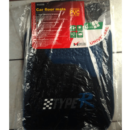 Universal Car Mat with Rubber Heelpad – 4 Piece - Image 4