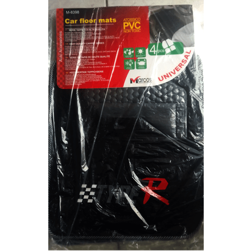 Universal Car Mat with Rubber Heelpad – 4 Piece - Image 3