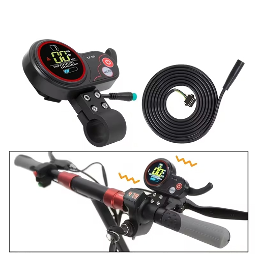 36v - 48v 500W Brushless Motor Sine Wave Universal Controller TF-100 TF100 LCD Display Throttle Kit for Electric Scooter - Image 3