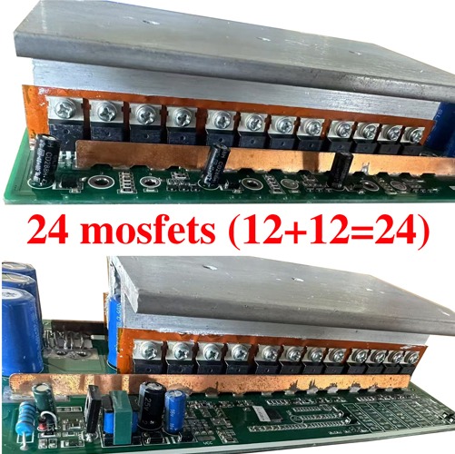 48V 60V 72V 84V - 2000W 2500W 3000W 5000W Brushless Motor Speed Controller | 24 MOSFET Dual Mode Controller for E-Bike Motorcycle - Image 3
