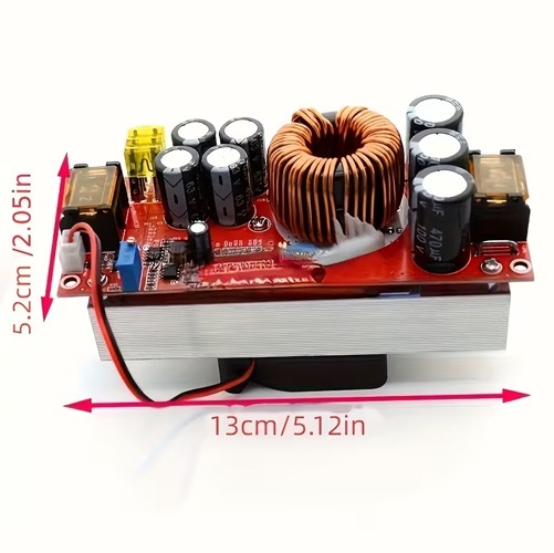 1800W 40A DC-DC Boost Converter Step Up Power Supply Module | 10-60V to 12-90V Adjustable Voltage Charger - Image 2