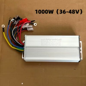 36V-48V 1000W Brushless Motor Controller / Full Function - with Reverse / Suitable for Electric Bicycles, Scooters, Go-Karts, and Carts