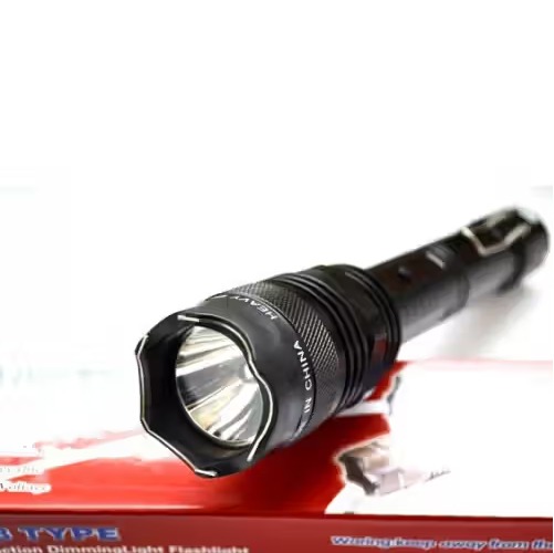 1108 Rechargeable Electric Shock Stun Gun with LED Flashlight Torch