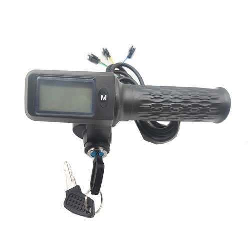 Electric Bike Scooter Throttle with LCD Display to Show Speed for 24V 36V 48V 60V 72V | Mileage and Battery Power Display - Image 4